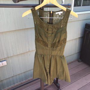 Olive Green Romper